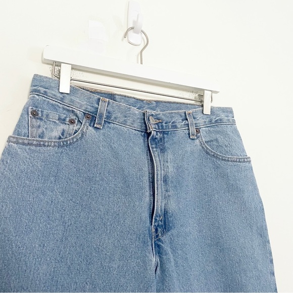 Vintage Levi’s 505 Relaxed Fit Tapered Leg Dad Jeans Size 12 Short 31” Waist - Picture 2 of 8